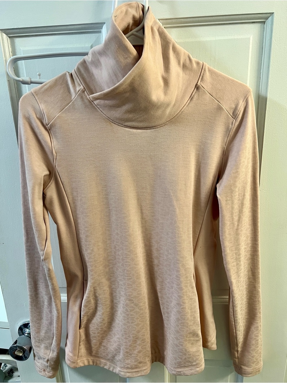 CALIA by Carrie Underwood Dusty Blush Cowl-Neck Sweater